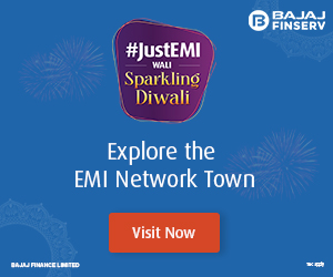 This Diwali, #JustEMI to fulfill every wish with Bajaj Finserv