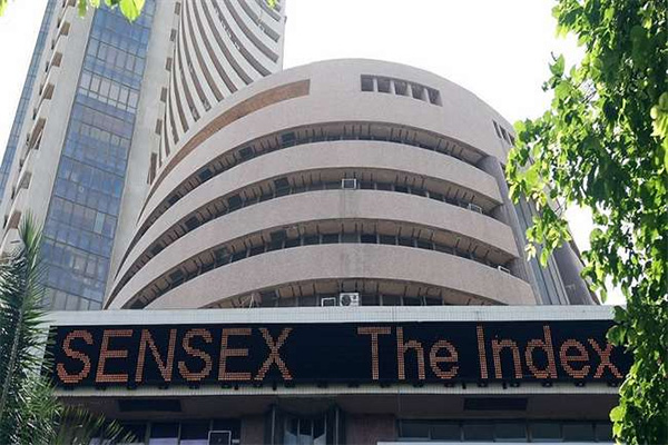Sharp decline in stock market, sensex down 1,203 points