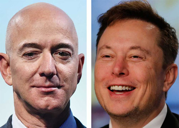 Bezos or Musk, who got richer in the Corona pandemic