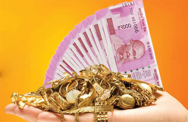 Gold prices fall below 44 thousand