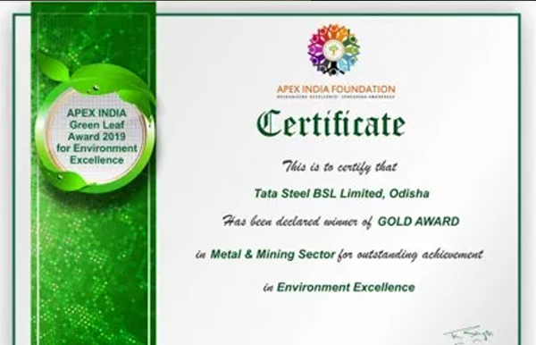 Tata Steel BSL bagged four Awards